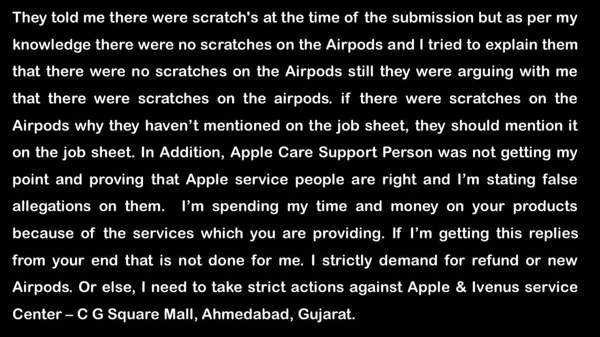 unique9hs's tweet photo. I’m very much disappointed after buying this Airpods Pro @Apple  @AppleSupport  @iVenusAPR              #Apple #worstexperience #Airpodspro #Ivenusstore https://t.co/liu3V7Tadl