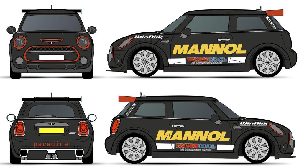 Back in the game this weekend 🙌🏽

I’ll be racing with <a href="/JamSportRacing/">JamSport</a> in the <a href="/MINIChallengeUK/">The MINI CHALLENGE UK</a> for the last two weekends of the season. I’m pleased to announce that <a href="/MannolUK/">MannolUK</a>, WinRisk and <a href="/TechniCoolAC/">Technicool</a> have all made this happen. #BT19