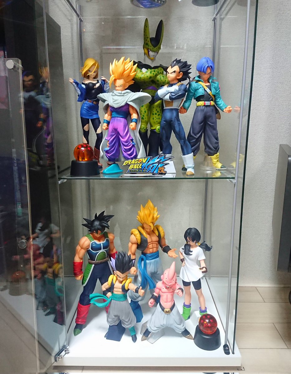 ドラゴンボール フィギュア大量セット ガラスケース付き 昔からガラスケースは幾つか持ってたけど、コスパ最強の『デトルフ