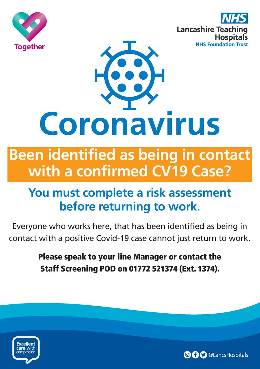 AskWorkforce's tweet image. STAFF COVID-19 TESTING REMINDERS:
Do you know what to do if you are a Covid-19 contact?

Are you familiar with the Staff Testing advice?

Additional information can also be found on the intranet: intranet.lthtr.nhs.uk/coronavirus-wo… including the Staff Self-Isolation Procedure!