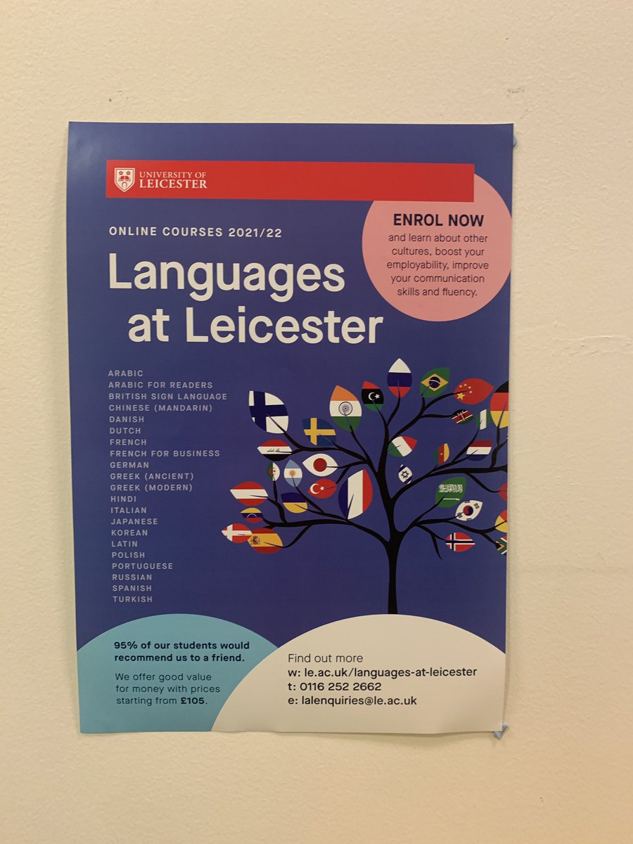 clh9109's tweet photo. Fantastic to see the language opportunities @uniofleicester @LangsLeicester offer. I am certain we will have some future students 🇫🇷 @BrookMeadAcad https://t.co/lZDWltArdf