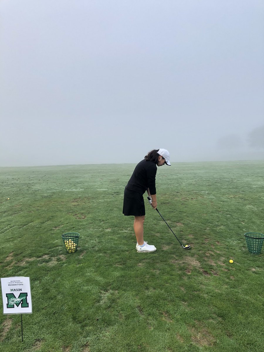 Currently under a fog delay here at Walden Ponds for the Sectional Tournament.