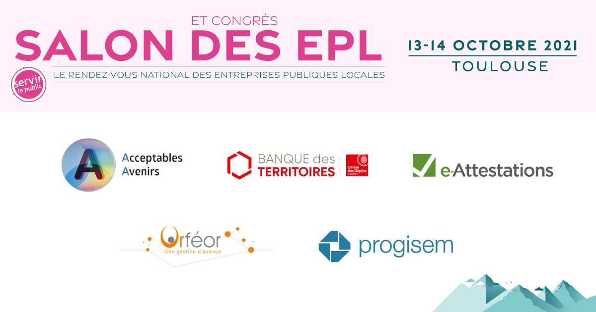 FedEpl's tweet photo. [ILS SERONT LA] 
Ils vous donnent rendez vous les 13 et 14 octobre au Salon des Epl à Toulouse
@AAvenirs @BanqueDesTerr @eAttestations @_Orfeor Progisem
Pour visiter leurs stands c'est par ici ▶️https://t.co/lEGjlMWZSD https://t.co/d0ym7n5jET