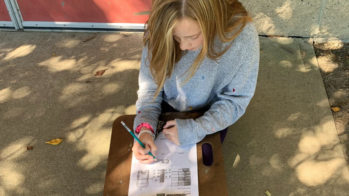 PennfieldSchool's tweet image. Challenge accepted - 7th grade artists focus on line value &amp;amp; visual narrative in these art dares where they sketch out vocabulary words. #artdare #linevalue #middleschoolart