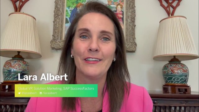 Lara Albert, Global VP, Solution Marketing, SAP SuccessFactors reviews the breakout content strategy at #SuccessConnect plus three things to look forward to. #HXM #ExperienceWins Don't miss this free virtual event and take a minute to register: bit.ly/3uHcz7m