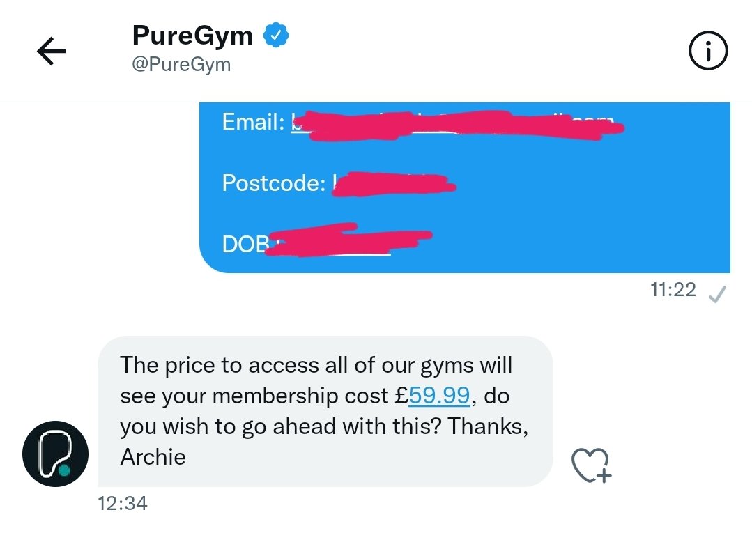 EastLeedsNewEra's tweet image. @PureGym imagine telling me its £59.99 to do this when I asked only to access one more gym which at most is £20.99 a month plus £7 for plus... I cannot change my home gym so I'm stuck in Lincoln without a gym right now and nobody is helping, 30hrs and still not resolved #PureHelp