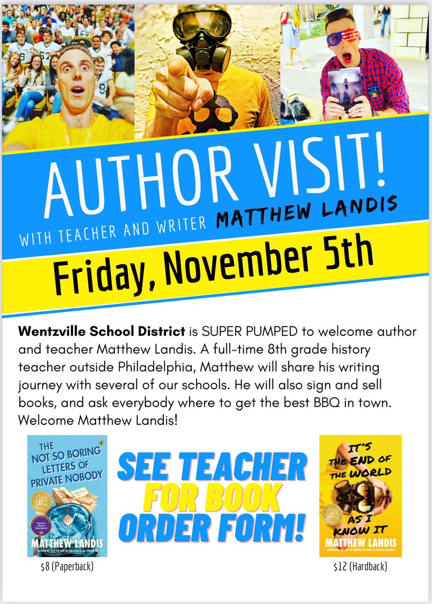 librarywsms's tweet photo. Stay tuned for more information! @WSMSwolves @authorLandis https://t.co/drxCR5S5iF