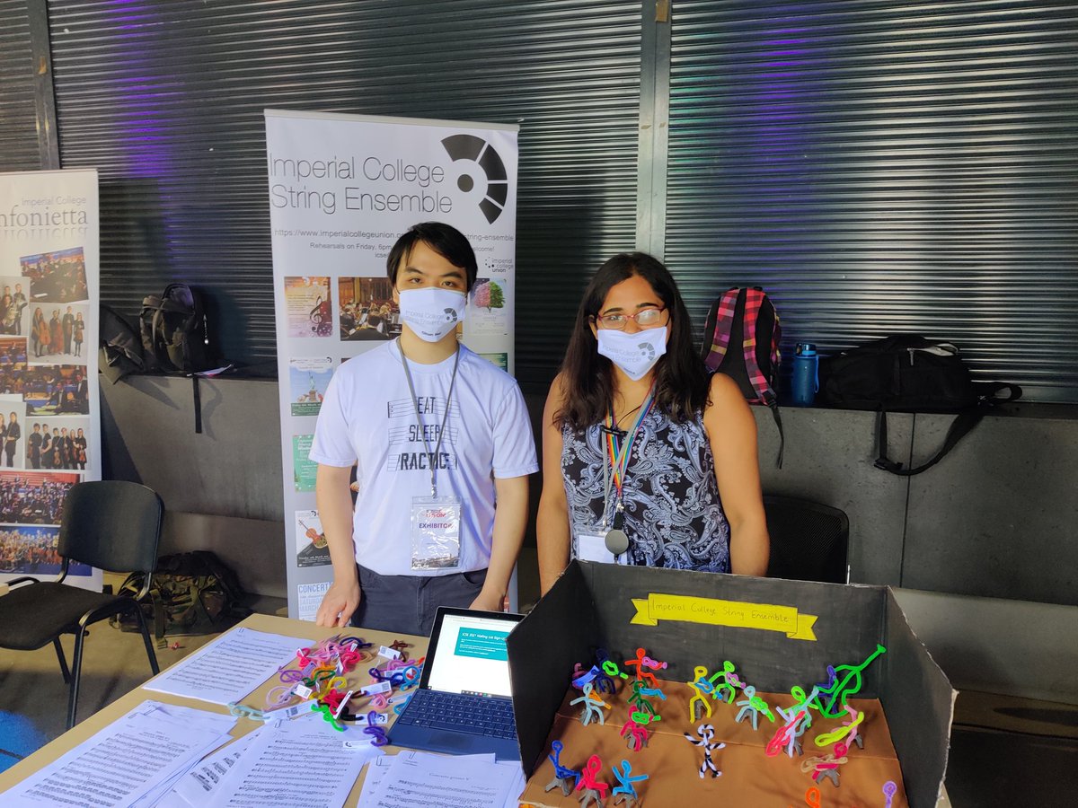 We're still going strong! Plenty of time yet to come and visit our eye-catching stall at Fresher's Fair