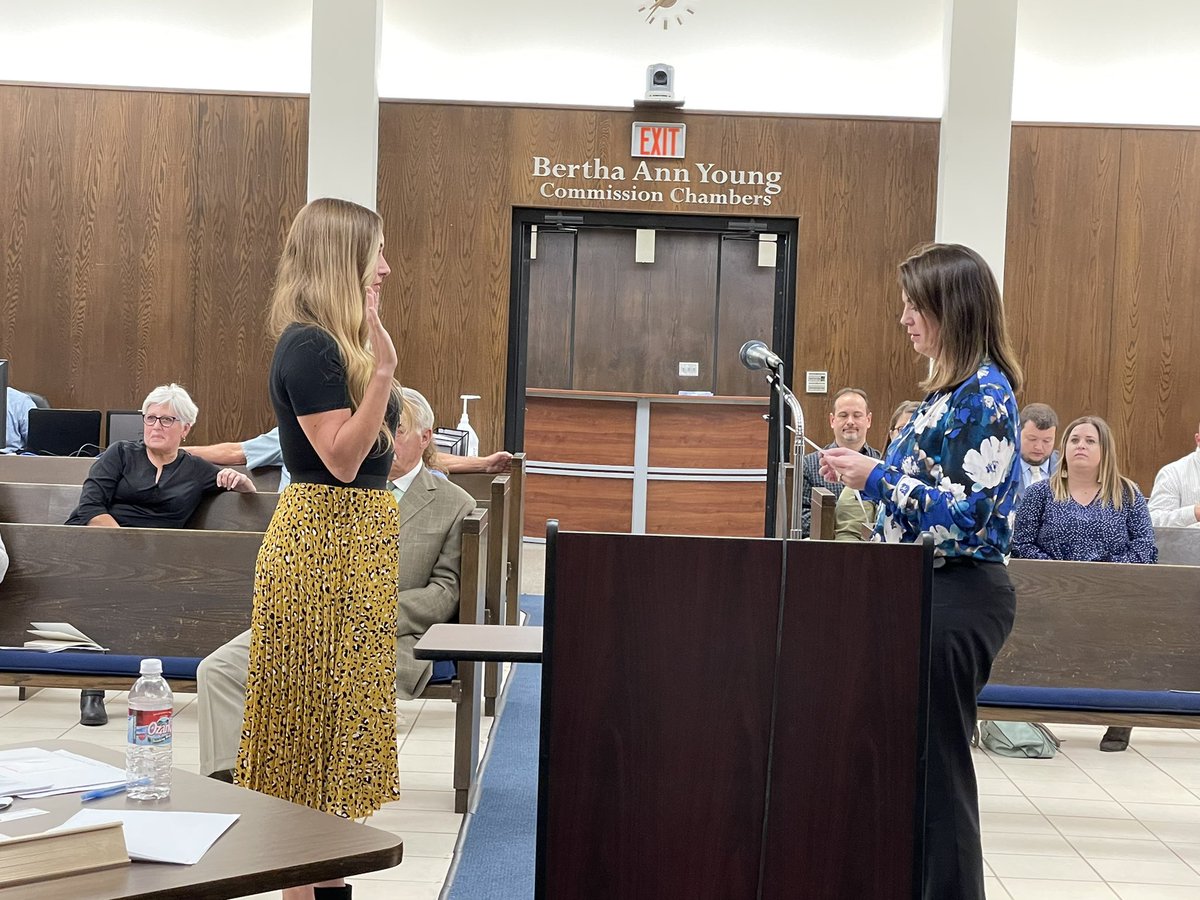 MayorEdBolt's tweet photo. Congratulations Cami Engles!  Newly appointed Shawnee Ward 2 Commissioner. I look forward to working with you. https://t.co/yyjcsbSWxO