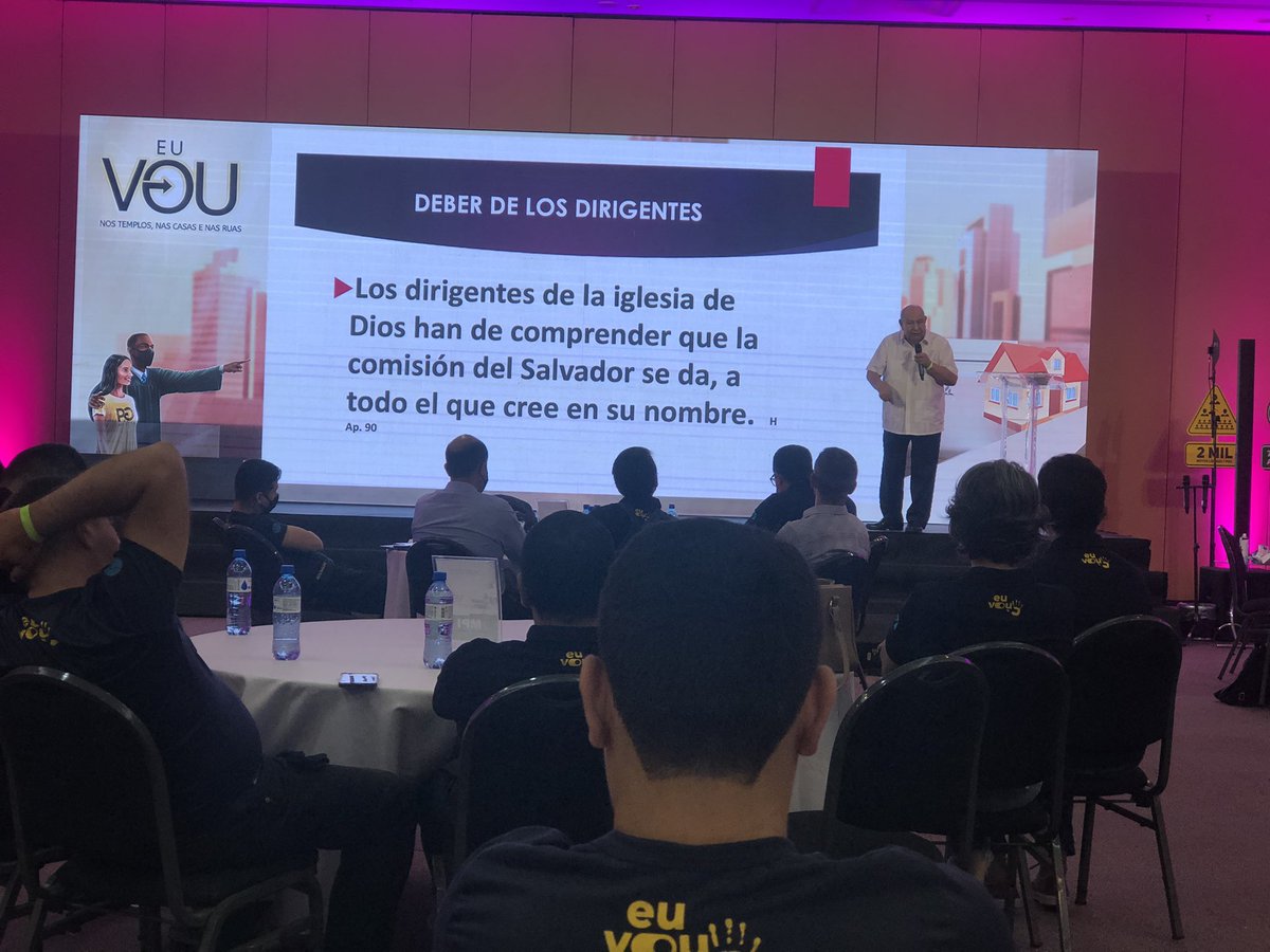 “Cada membro precisa trazer uma pessoa para Cristo, para poder permanecer firme na fé.” By <a href="/alejandrobullon/">Alejandro Bullon</a>