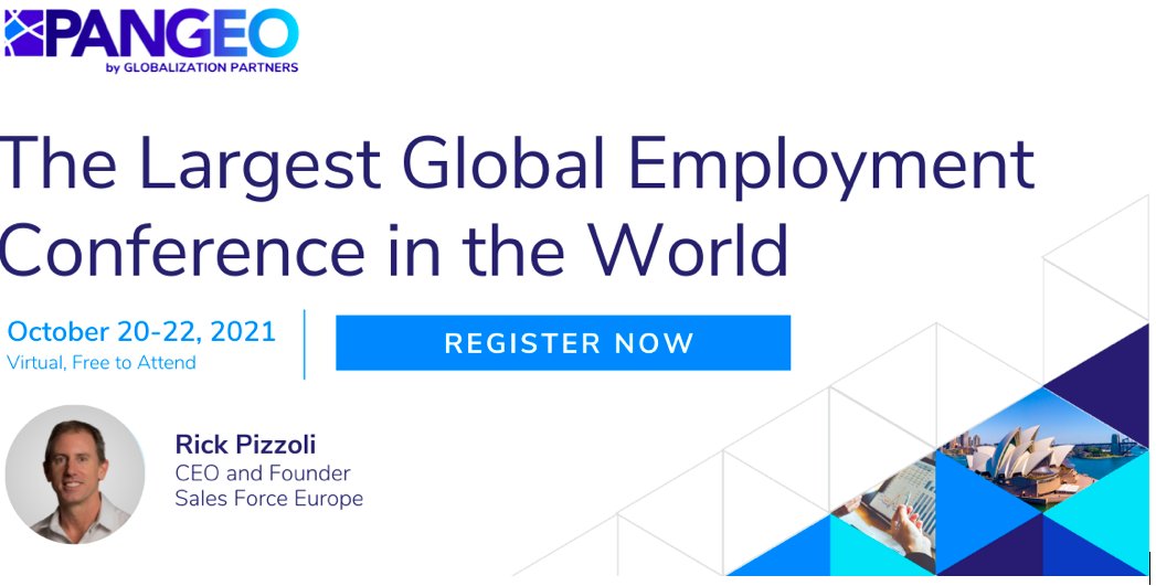 SalesForceEurop's tweet photo. SIGN UP NOW for the Truly GLOBAL (and free) Employment Event #pangeo2021 by @GlobalPeo, including our @rpizzoli and @businesslondon's @DhavalGore1 helping you #scale globally 
https://t.co/0PX6gWx72u https://t.co/Aqi6VPUWiJ