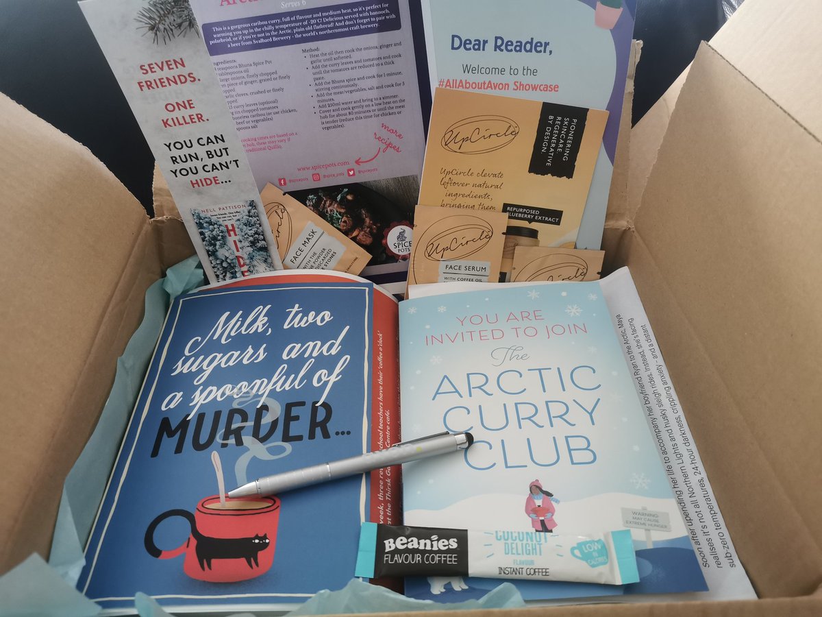#AllAboutAvon @AvonBooksUK have got me jumping for joy with my surprise goodie box from them today. The more I dig, the more I find. Cannot wait to read these two books. Wow.
Check out what they are upto this week as there's lots more exciting stuff to come. 👀👀