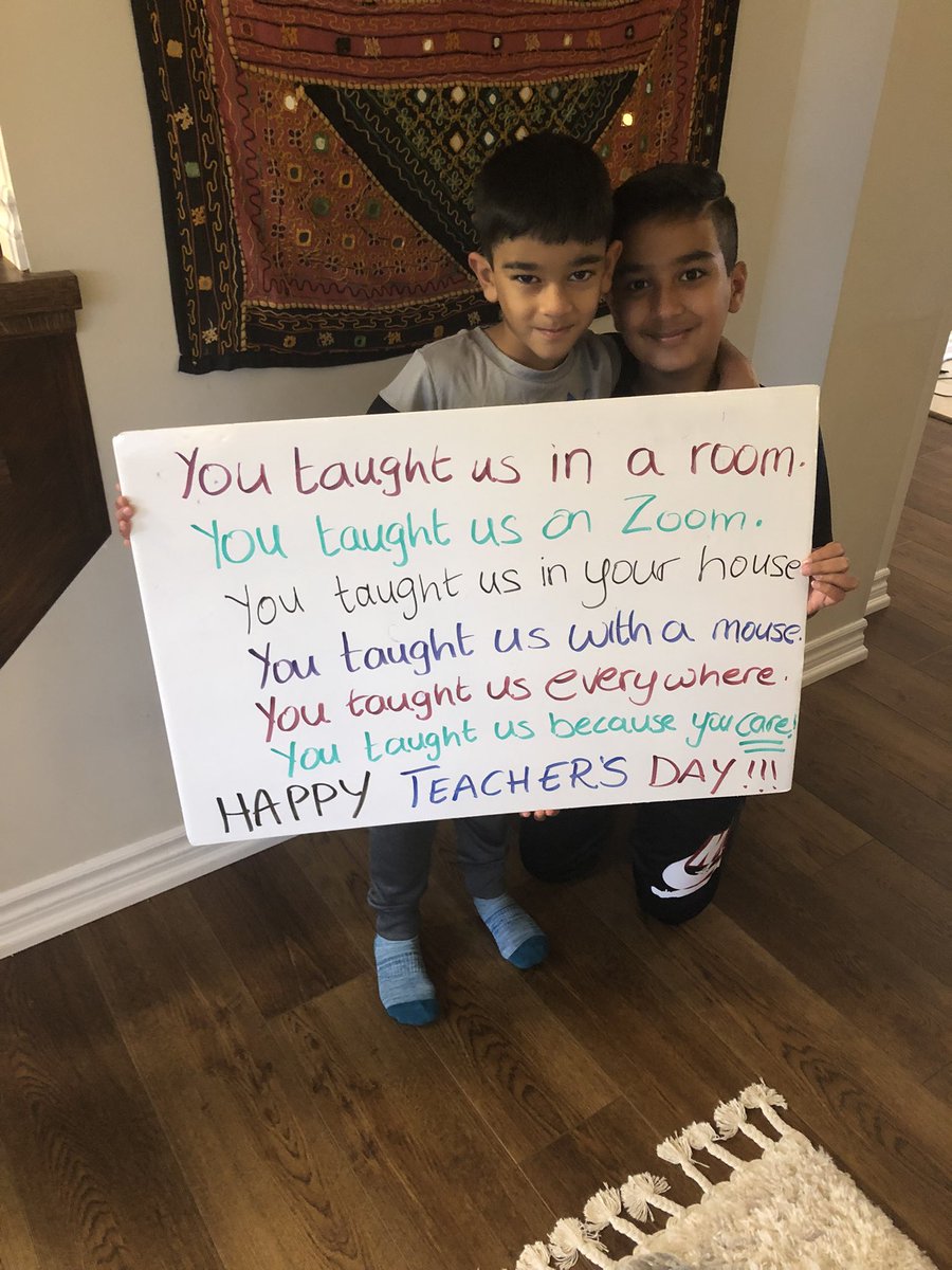 Happy Teacher’s Day to the real,every day heroes! Teachers make the world go round! Thank you for all that you do all day, every day! 👏🏻👏🏻👏🏻👏🏻👏🏻💐💐💐💐❤️❤️❤️❤️<a href="/TribuneDrive/">Tribune Drive P.S.</a> <a href="/PeelSchools/">Peel District School Board</a>