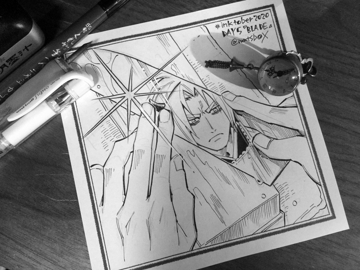 #inktober 昨年参加した暦っ子たち! 