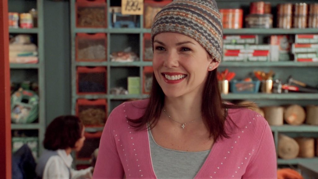 winonaddict's tweet photo. gilmore girls premiered 21 years ago today 🥺🤍 forever comfort show https://t.co/PtdZbm61HT