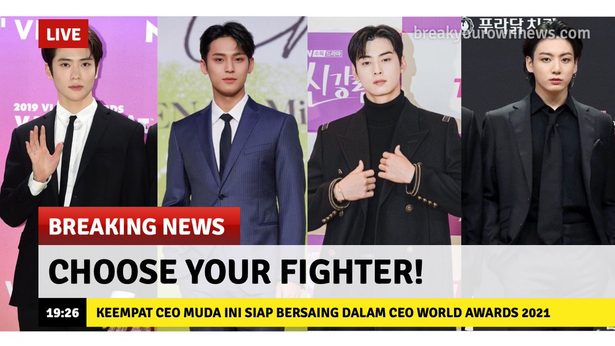 althealma's tweet photo. — CHOOSE YOUR FIGHTER!! — 
.
.
“punya empat sahabat kaya mereka?? NANGIS AJALAH😭”
.
Jaehyun NCT, Mingyu Seventeen, Eunwoo ASTRO, Jungkook BTS 97L local AU 
©althealma https://t.co/C9tKvNm74J
