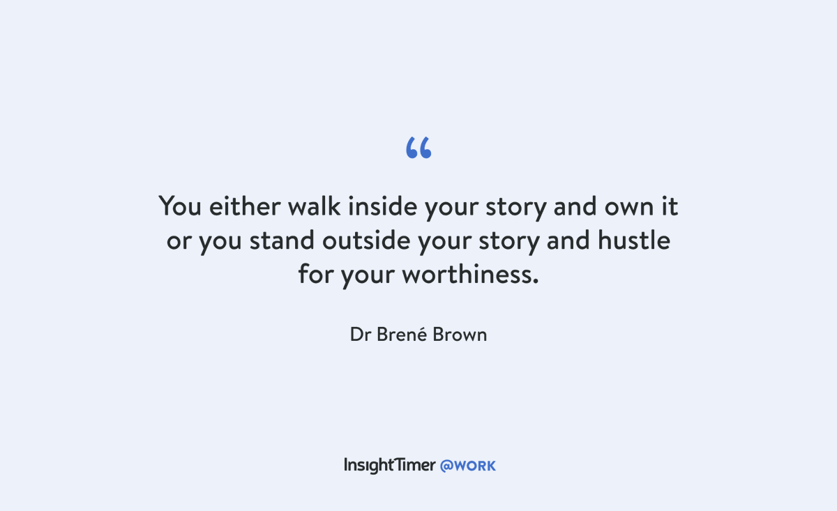 InsightTimer's tweet photo. Own π your π story π #insighttimeratwork https://t.co/ZnDrp7etB4