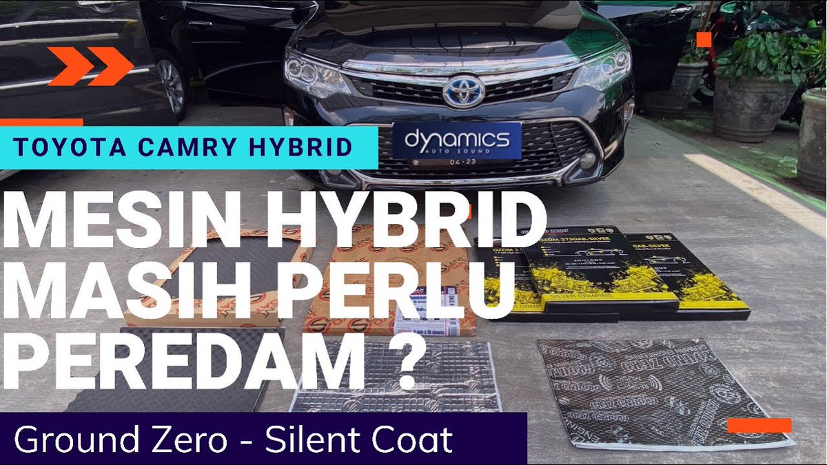 ssusanto89's tweet photo. New upload - "TOYOTA CAMRY HYBRID : MESIN UDAH SILENT MASIH PASANG PEREDAM PREMIUM | SILENT COAT | GROUND ZERO"

Watch Now: https://t.co/CKUbEGw3yv

(Posted via https://t.co/smW4mwiJrN) https://t.co/j2kIFBW3N6
