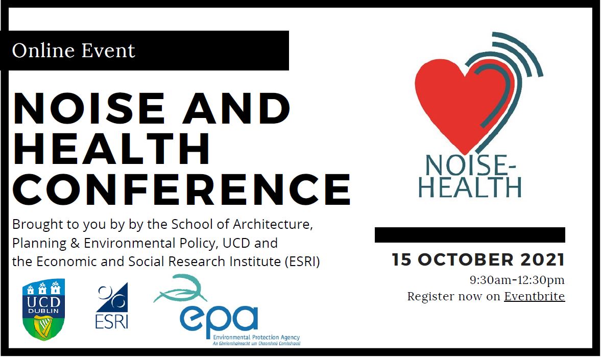 EMRAssembly's tweet image. Our colleague @DrOwenDouglas will be joining the &quot;Noise and Policy&quot; Panel at the &quot;Noise Pollution and Public Health&quot; Webinar on October 15th. This is the final event of the @EPAIreland funded @NoiseHealth project. Register here: eventbrite.ie/e/noise-pollut…