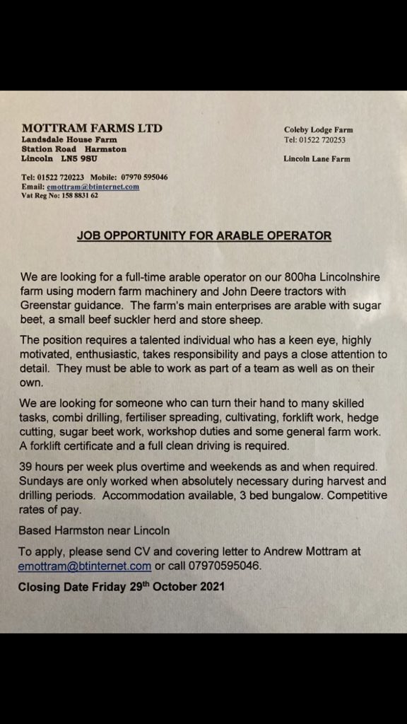 ***job opportunity*** please RT