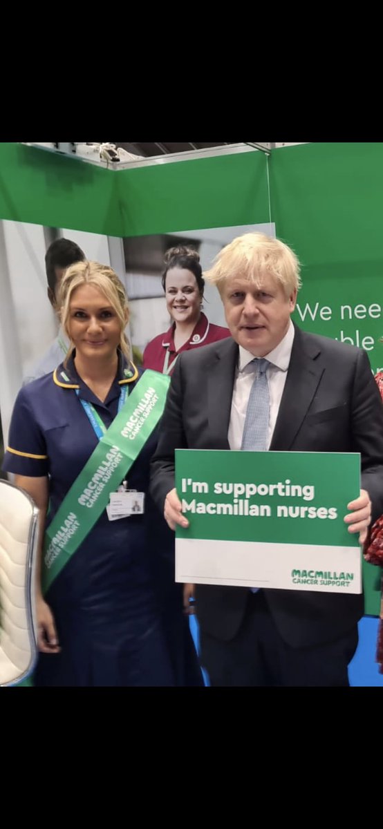 Good start to the morning getting our point across to the Prime Minister about the future of cancer services and the investment desperately needed #cancer #cancernurse #macmillan #investinginthefuture #nhs #cpc2021