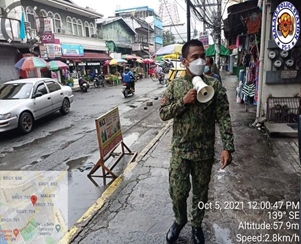 MpdPs9's tweet photo. SCADS personnel under the supervision  conducted OPLAN BANDILLO/OPLAN PAALALA for the strict implementation of wearing faceshield and facesmask in relation to COVID19 Likewise encourage the individual to support the ELCAC program of the Government along Leveriza St Malate, Manila https://t.co/GEQFse1qwl