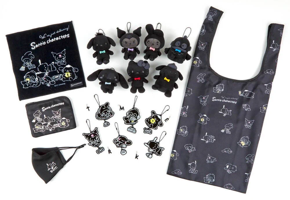 お台場の限定ショップに大集結！クロミの魔法にかかった真っ黒スイーツやポーチなどが限定発売！