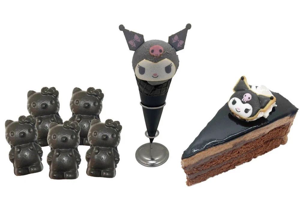 お台場の限定ショップに大集結！クロミの魔法にかかった真っ黒スイーツやポーチなどが限定発売！