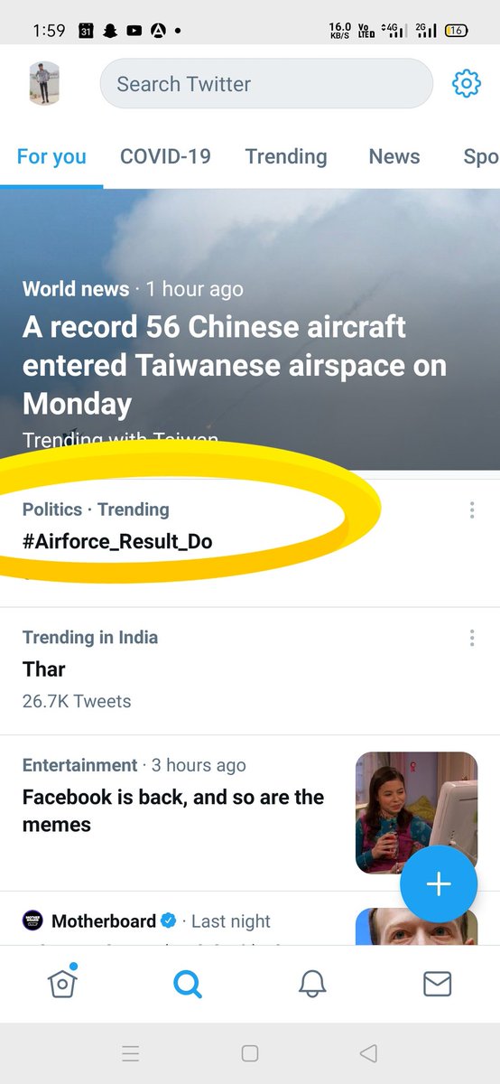 AkashRa39520142's tweet photo. WE ARE TOGETHER NOW
STUDENT POWER IMPOVERMENT
#Airforce_Result_Do https://t.co/1BPeo3gTPR