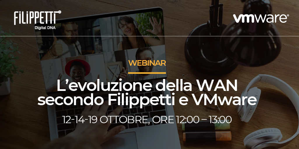 filippettigroup's tweet photo. Iscriviti al #webinar “L’evoluzione della WAN secondo Filippetti e #VMware”.

Scopri come semplificare la vita dei lavoratori da remoto e del reparto #IT con VMware SD-WAN.
⬇️⬇️⬇️
https://t.co/A5R5ZPxTwu

#AnywhereWorkspace #DigitalWorkspace #remoteworking #smartworking #SDWAN https://t.co/PbeXZUZoTb