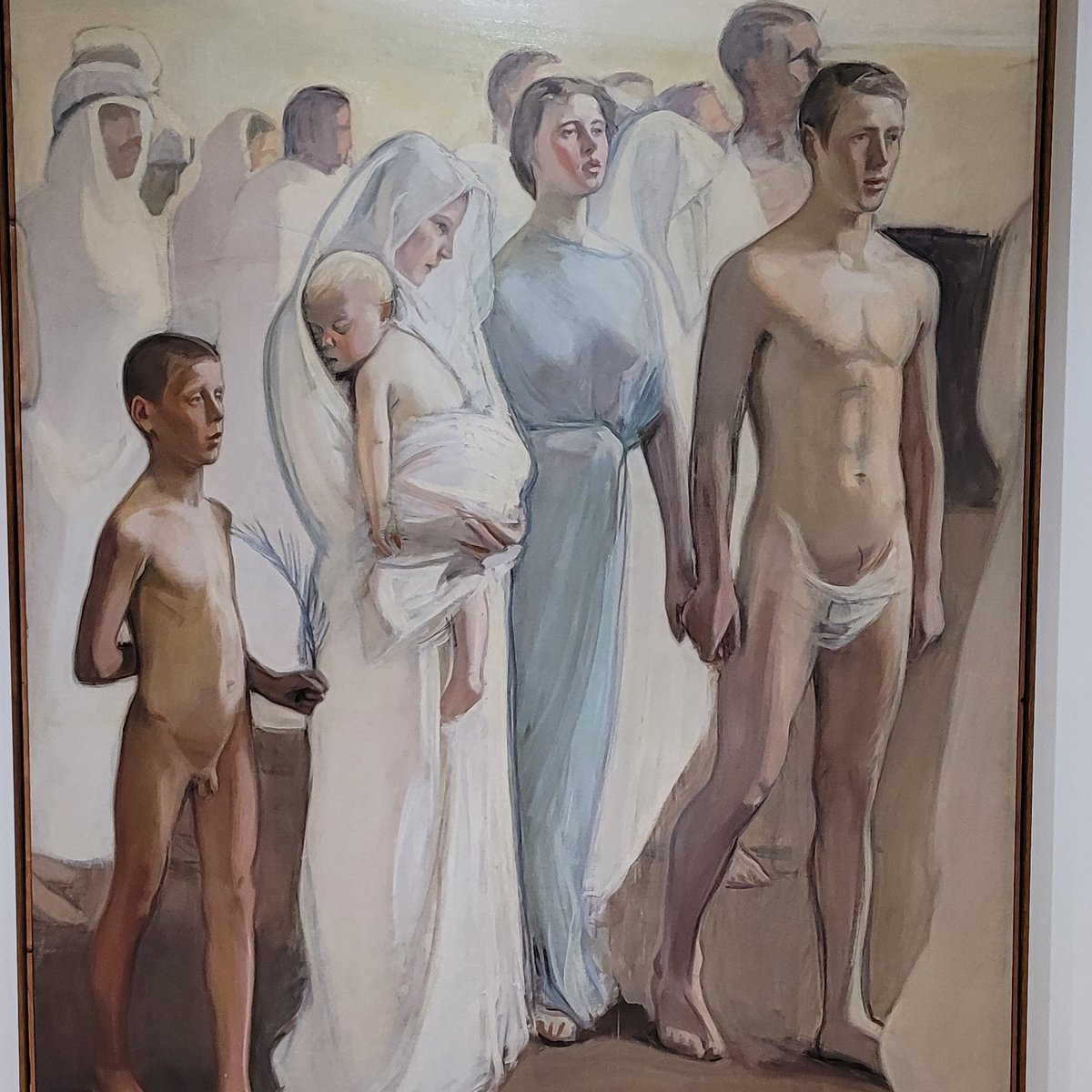minnajarvinen_'s tweet photo. Upea #MagnusEnckell näyttely avautunut #Tampere"en @taidemuseo'ssa. Omat lempparit löytyvät uskonnolliselta suunnalta @keskiporinsrk lasimaalaukset ja Treen tuomiokirkon #Ylösnousemus-fresko. #ateneum https://t.co/wSXhFtf0nR