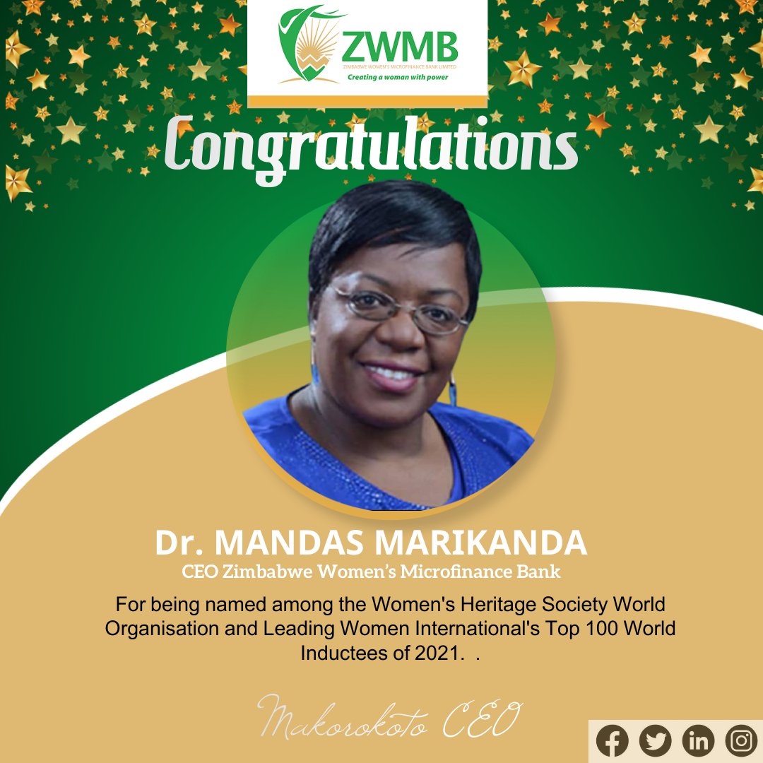 Womens Bank Zimbabwe tweet media