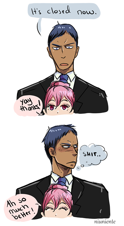 Baby no Basuke Aomine x Reader by MomoPoms on DeviantArt