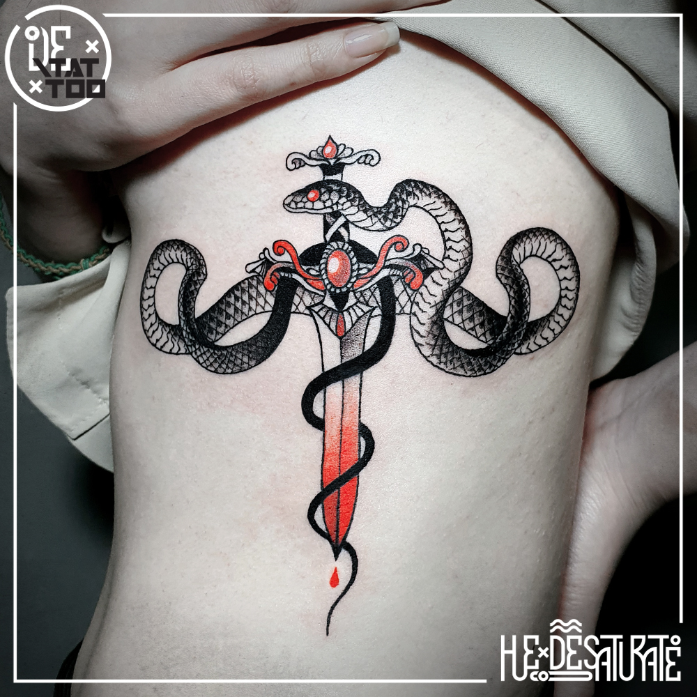 54+ 영상 뱀 타투 36 DE_TATT on X: