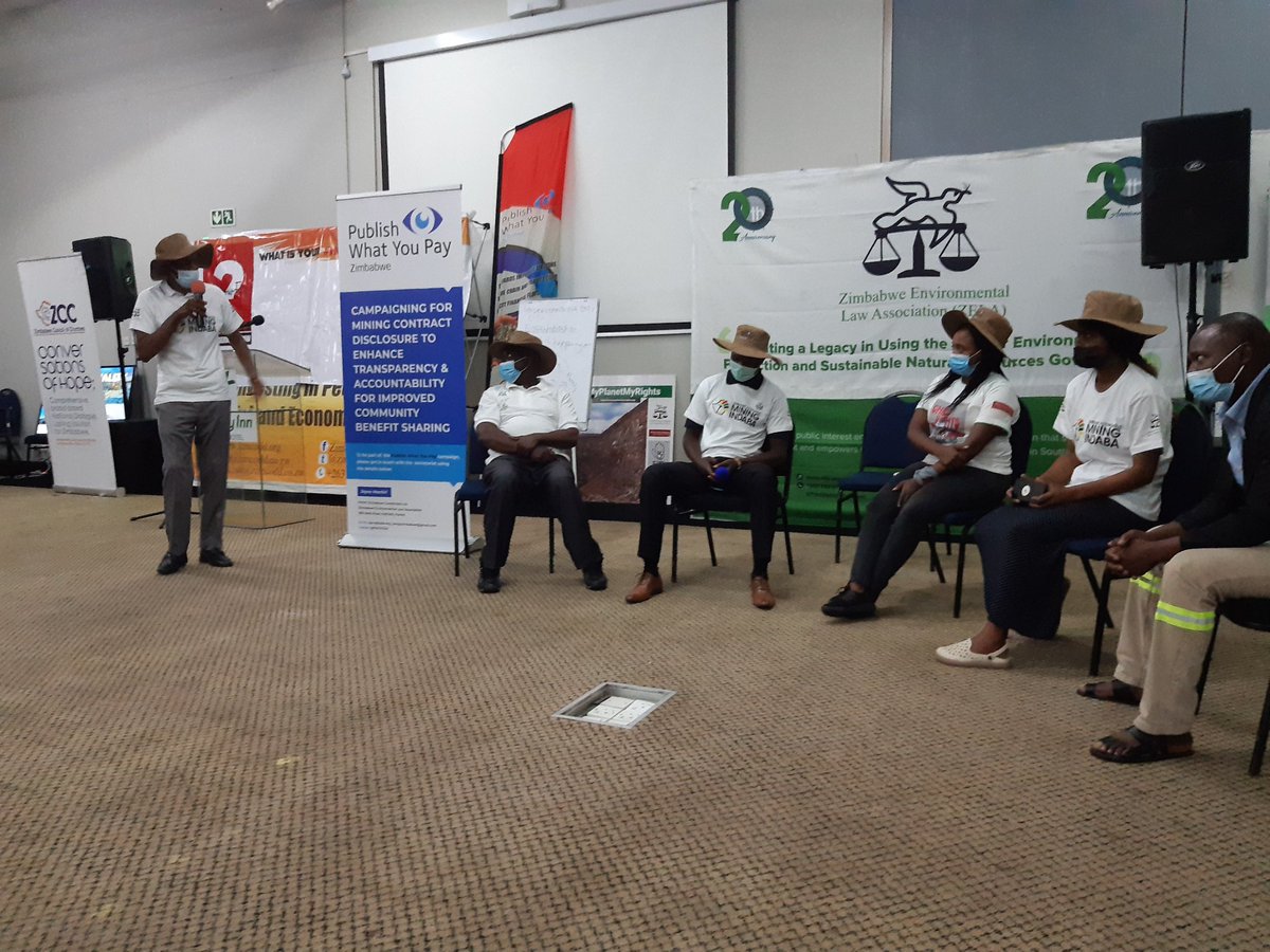 ActionAidZim's tweet photo. Its getting hot @ #ZAMI2021 @PWYPtweets represented by Mukoma Sunguro ..calls policy makers available @ParliamentZim PPC on Mines to promote #transprency &amp; #Accountability in the minerals governance in Zim and #StopGemsIFFs @ZELA_Infor @DChidarara https://t.co/n1P0OagWk4