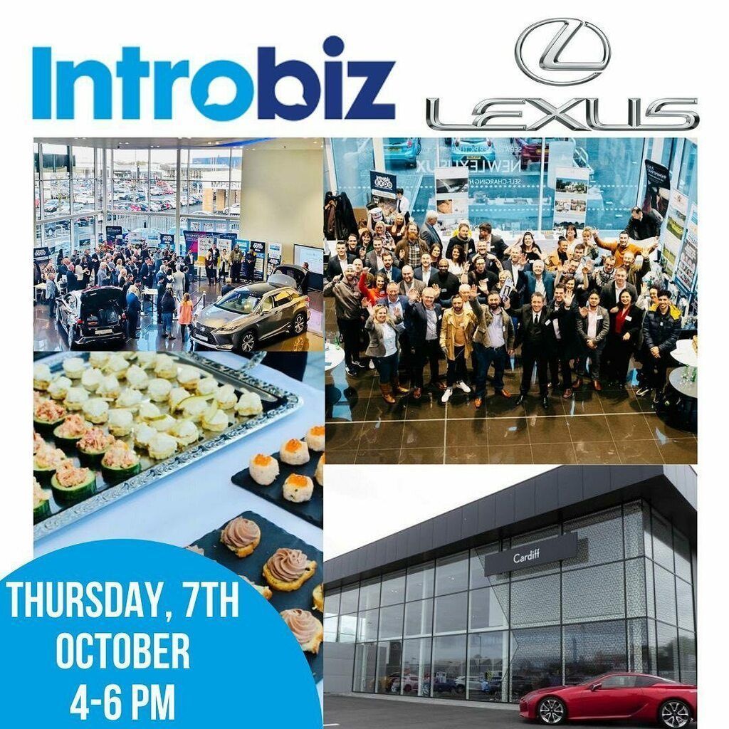 Welshbizuk's tweet photo. Find out more about @introbiz and this networking event @lexuscardiff at https://t.co/rjIrw31kWR #introbiz & #lexus / #lexuscardiff #business #cardiff #southwales #wales #uk #gb #maπ₯ #welshdragon #mikearmstrong #manmedia #networker2018 #uk https://t.co/5WUW2y9NUj https://t.co/KwjeWJUWvz
