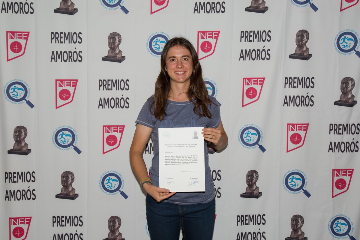 Fundacion de Investigación en CCAFYD (@funinvesdepor) on Twitter photo Gran tarde la celebrada este sábado 2 de octubre en la entrega de premios de la IV Convocatoria de los #PREMIOSAMORÓS, amadrinados, en esta ocasión, por la Dra. Nuria Mendoza Laiz, Decana de la Facultad de Ciencias de la Salud de la <a href="/ufvmadrid/">Universidad Francisco de Vitoria</a>.
¡Enhorabuena a los premiados! Gran tarde la celebrada este sábado 2 de octubre en la entrega de premios de la IV Convocatoria de los #PREMIOSAMORÓS, amadrinados, en esta ocasión, por la Dra. Nuria Mendoza Laiz, Decana de la Facultad de Ciencias de la Salud de la <a href="/ufvmadrid/">Universidad Francisco de Vitoria</a>.
¡Enhorabuena a los premiados!