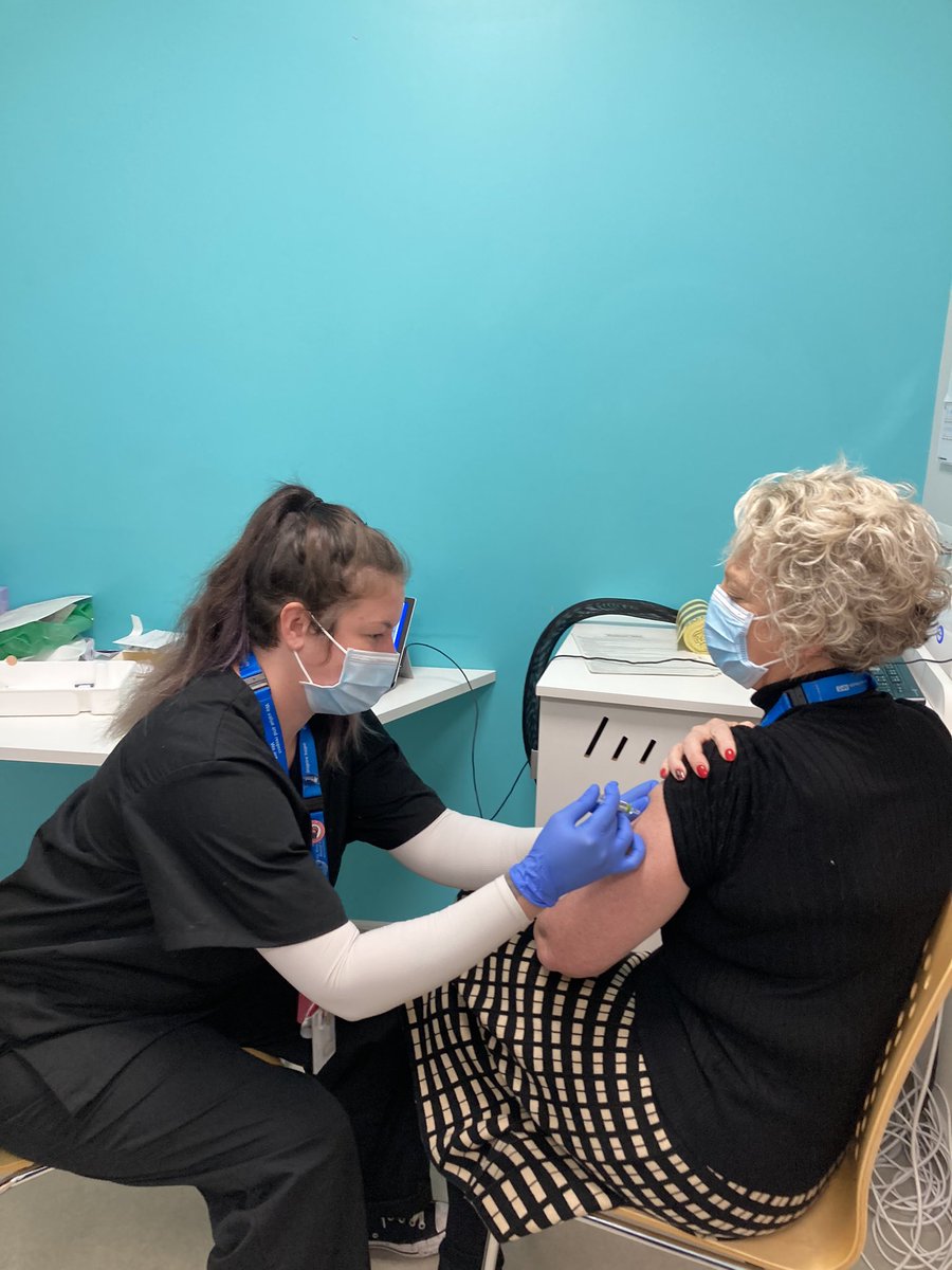 @GMMH_NHS Today we started our flu clinics at The Curve. Now more than ever it’s important to #boostyourimmunity Bookings can be made via the learning hub or they are taking in walk ins all day until 4pm for the rest of this week. @GillGreen_GMMH @NeilThwaite