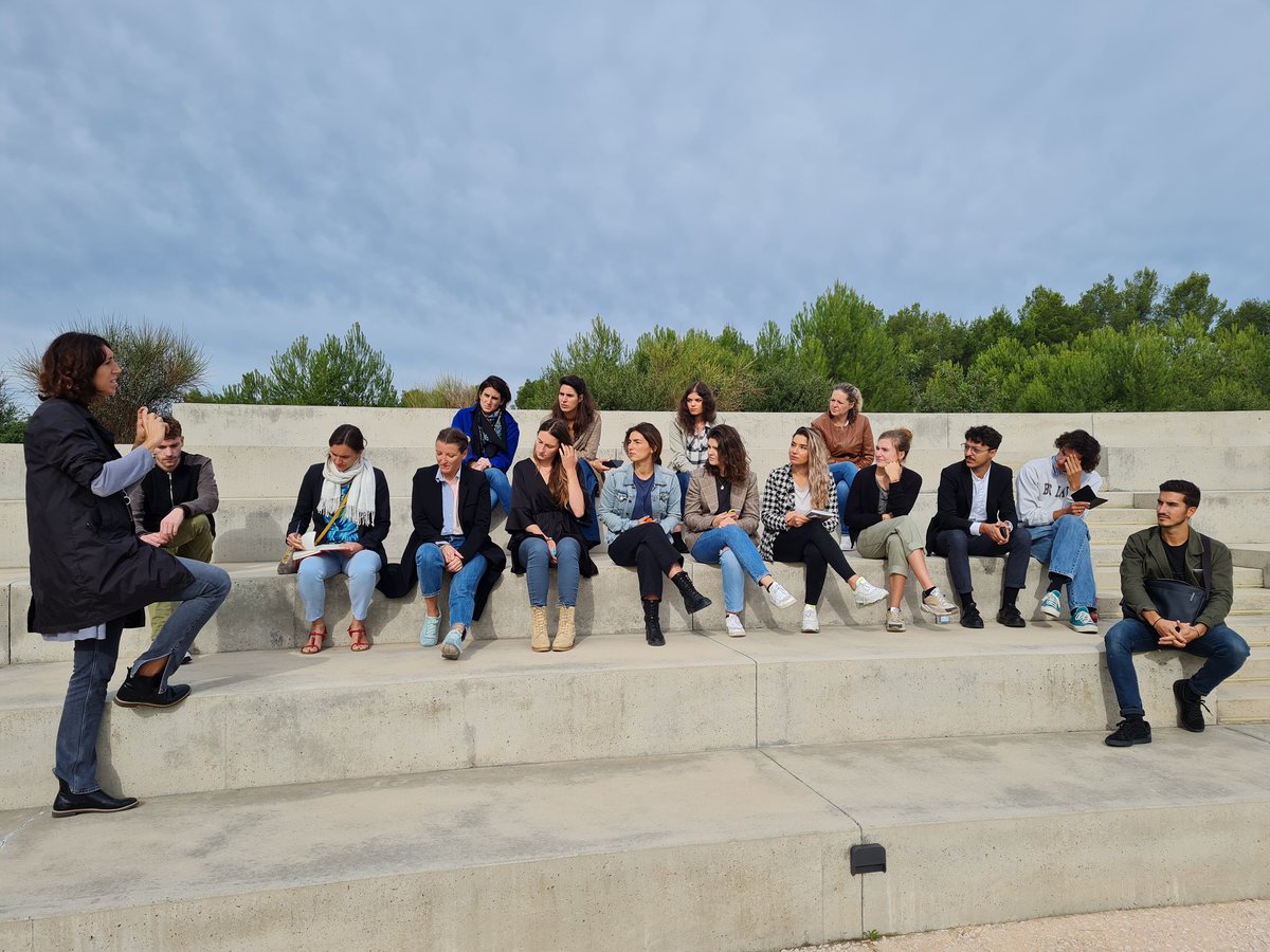 C'est parti pour la 1ere visite delà promo année 1 de la GMS @thecamp. MERCI <a href="/KerfournFranck/">Franck Kerfourn</a>