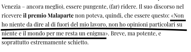 Amare forte Yasmina Reza (da questa intervista shorturl.at/akmJ4 di  <a href="/stefaniasalta/">Stefania Saltalamacchia</a>)