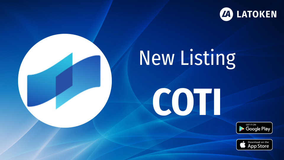 Latoken_cex's tweet photo. COTI is open for trading on #LATOKEN!
@COTInetwork claims to be a fully encompassing βfinance on the blockchainβ ecosystem. It is built on DAG technology and designed to meet the challenges of traditional finance.
Market cap: $487 million (#157)
π² https://t.co/w5jnO6d9Az https://t.co/JpUbpDkzuQ