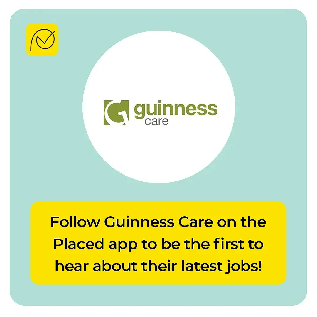 📣 Guinness Care is hiring Care Assistants!

Part of <a href="/yourguinness/">Guinness Partnership</a> and perfect for anyone looking for a meaningful career🚶🏻☀️

Follow Guinness Care on Placed to apply for their roles!

Link: placed.app.link/EXHfciLq6jb

#CareAssistantJobs #carework #hiring #jobopportunity #healthcare