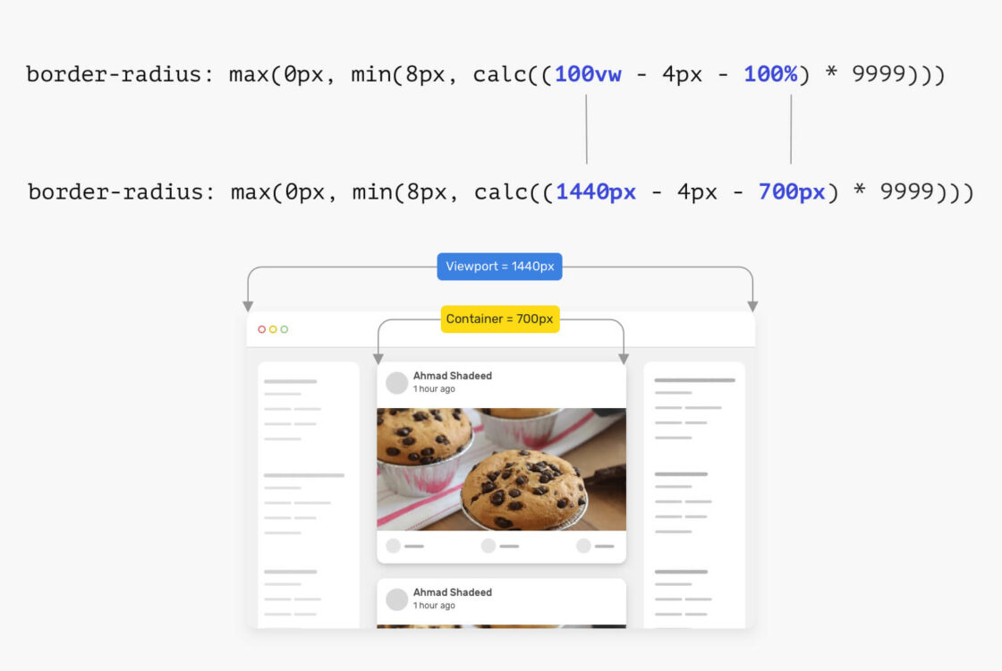 bramusblog's tweet image. Conditional Border Radius In CSS (by @shadeed9)

🔗 bram.us/2021/10/05/con…

🏷 #css #link #math