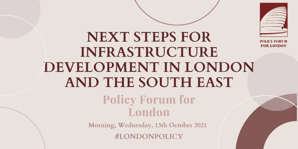 Join <a href="/londonpolicy/">London Policy</a> on the 13th October to discuss infrastructure development in London &amp; the South East! Our speakers include <a href="/AssemblyChair/">Lord Duvall of Woolwich OBE AM</a> <a href="/LondonAssembly/">London Assembly</a> @London_First <a href="/TeresaONeillLBB/">Baroness O'Neill of Bexley OBE</a> <a href="/cumminsjr/">Jordan Cummins</a> <a href="/BurgesSalmon/">Burges Salmon</a> <a href="/catalysthousing/">Catalyst</a> <a href="/MarnD123/">Daniel Mahoney</a>! Find out more: bit.ly/3zqmQpy