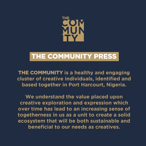 Watch the Space, THE COMMUNITY SHOW 1st of it's kind is coming.
#TheCommunityshow