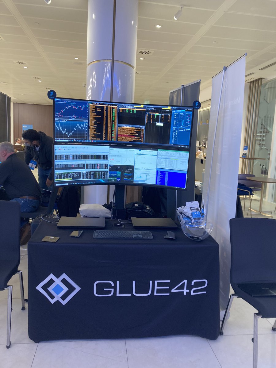 Come meet the @glue42 team at OSSF London today! See a live demo and say hi to @JamesWooster42, @Glue42C and myself! Thanks to @FINOSFoundation  & @linuxfoundation for hosting the event! #OSfinserv