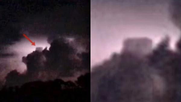 Paramystic2's tweet photo. Cube Shaped Anomaly appears during lightning storm over Vineland, NY - https://t.co/NmWNWy2Bq9 https://t.co/qS6lykoedI