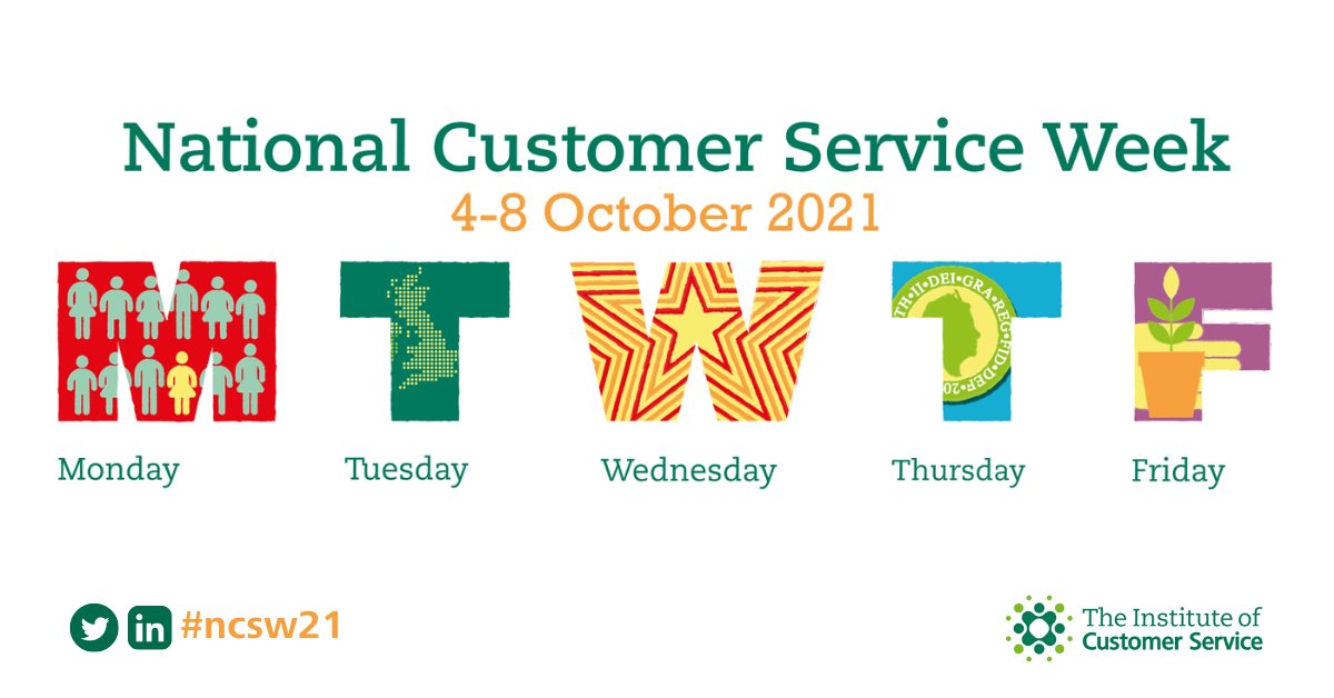 Happy #NationalCustomerServiceWeek by @instituteofcs! At @wessexwater Retail & Commercial we're celebrating our inspirational team and their commitment to customer excellence. I'm very #proud of their continued adaptability, innovation and dedication to our customers. #NCSW21