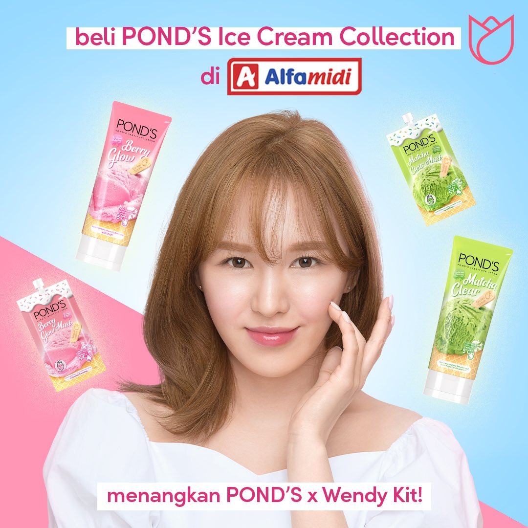 PondsIndonesia's tweet image. Mau coba POND’S Ice Cream Collection sekaligus dapet gimmick POND&apos;S x Wendy😍 Bisa banget!✨🥳 @alfamidi_ku 
Baca syarat dan ketentuan selengkapnya ig @pondsindonesia 

#PONDSIceCream #PONDSxAlfamidi #wendy #redvelvet #reveluv
@SMTOWN_Idn @rvelites @rvlvt @ReVeluvNesia @SupportRV