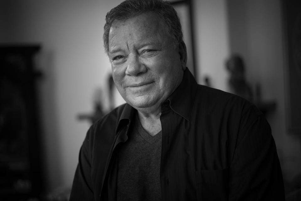 William Shatner talks his extraordinary new record, 'BILL', a spoken-word autobiography set to music from guests including Brad Paisley and Joe Jonas: https://t.co/lCT72DuoFm https://t.co/4nPltK8guA